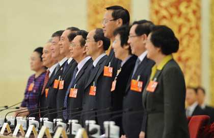 民主党派中央和全国工商联领导人记者会