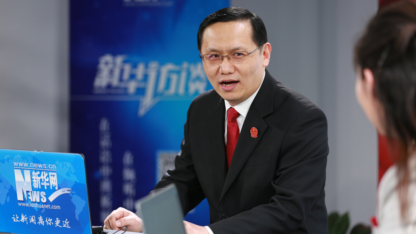 最高法辦公廳副主任陳志遠解讀最高法工作報告