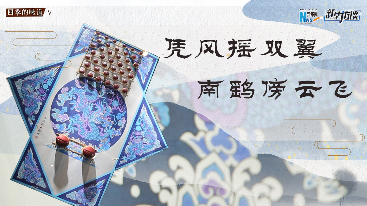 凭风摇双翼 南鹞傍云飞