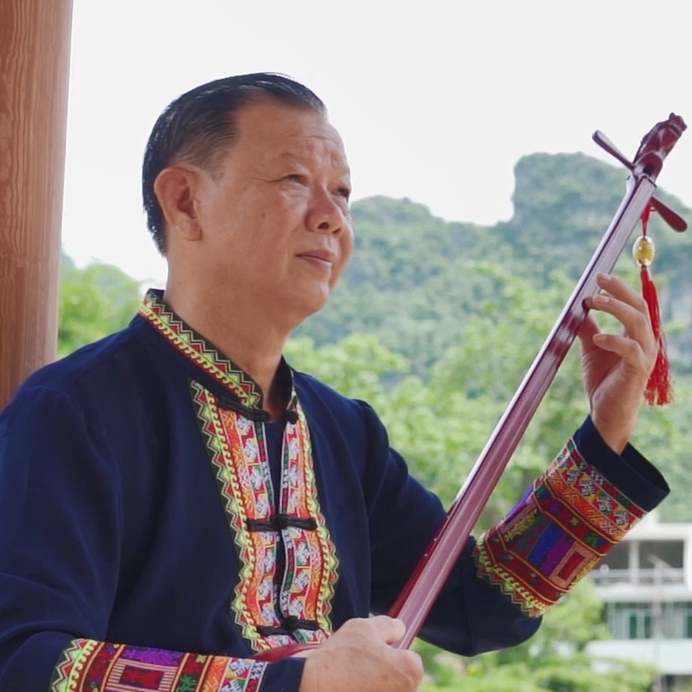 壮族天琴叮咚响 奏出美好传承曲