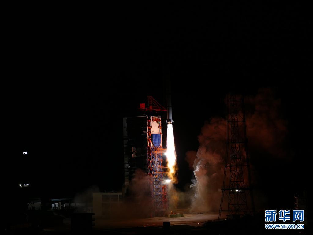 CHINA 中国成功发射遥感三十号08组卫星