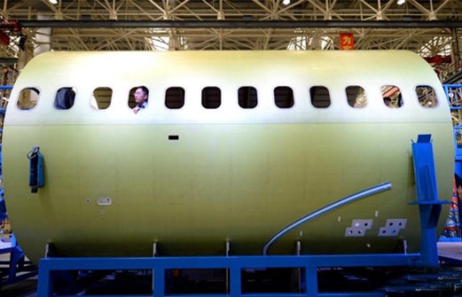 国产大飞机C919在关键技术上取得重大进展(高清)