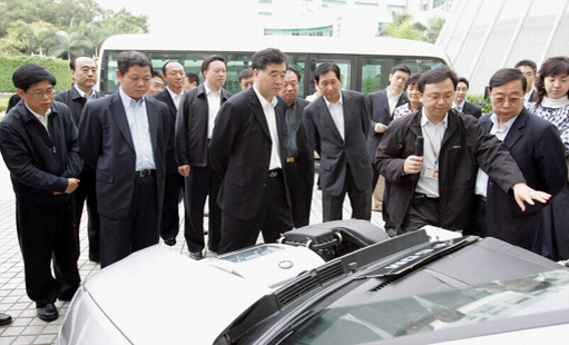 黄兰香会见王传福 就扶持新能源汽车交流意见