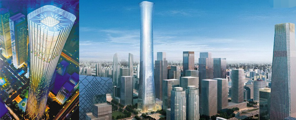 北京108层新地标全面&ldquo;冲出&rdquo;地面