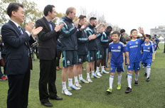 足球训练营国内站小朋友正式入场