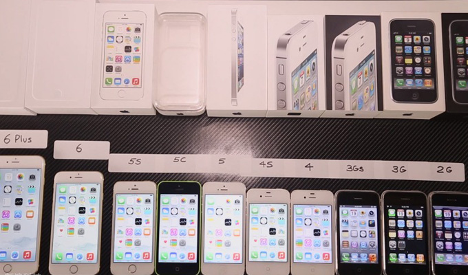 传奇诞生之路!历代iPhone盘点