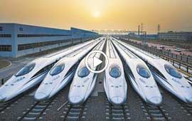 新华VR全景体验：高铁的技术革新