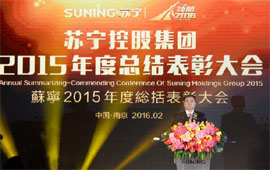 张近东：2016年五大产业全面出击