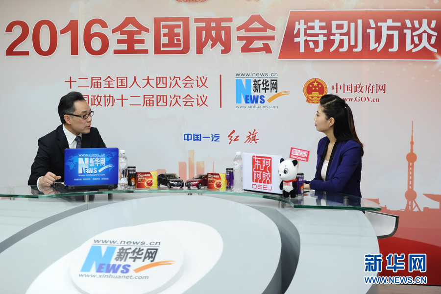 全国人大代表，无锡灵山文化旅游集团有限公司董事长、总经理，江苏省佛教协会副会长，中国佛教协会副秘书长吴国平做客新华网2016全国两会特别访谈