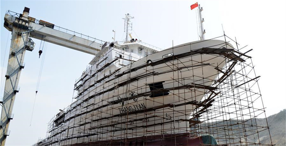 万米级载人深渊器科考母船&ldquo;张謇&rdquo;号基本完工