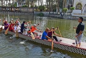 一帶一路&middot;好夥伴丨尼羅河上劃龍舟