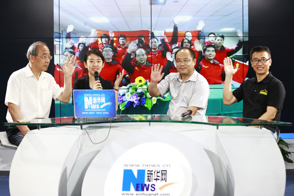 连线现场精彩瞬间