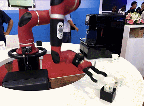 咖啡服務機器人