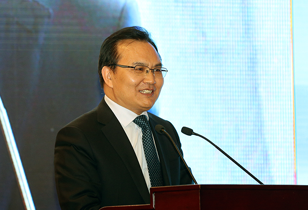 国家统计局总经济师盛来运做主题发言