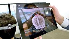 日产展示“脑控车”技术