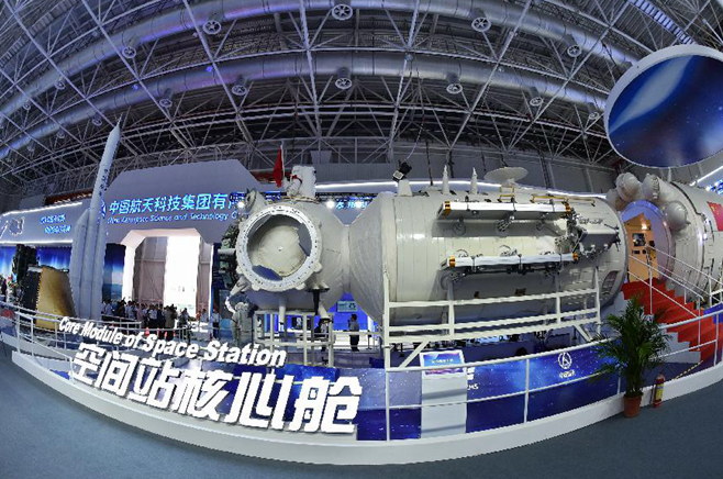 中國空間站核心艙首次公開亮相