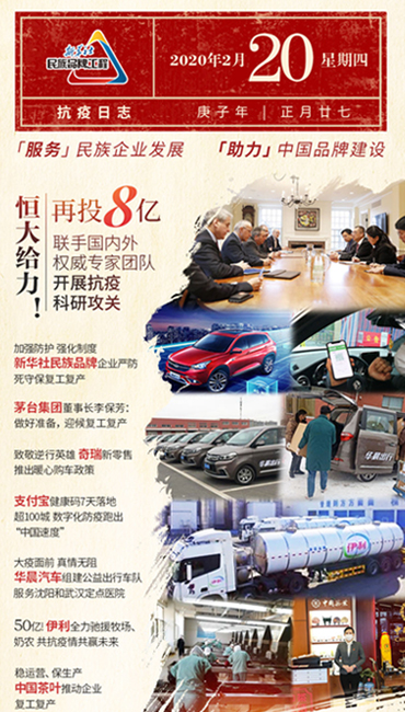 新华社民族品牌工程：抗疫日志（2月20日）