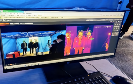 热成像测温助力复工复学