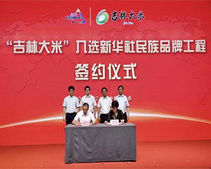 吉林省攜手新華社民族品牌工程打造“吉林大米”品牌