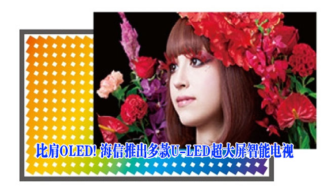 比肩OLED! 海信推出多款U-LED超大屏智能电视