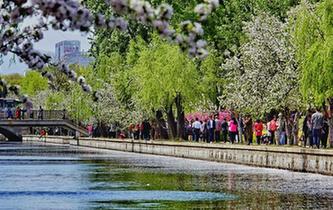 北京：水清树绿城市美