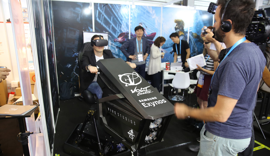 在CES Asia 2017體驗VR帶來的震撼(組圖)