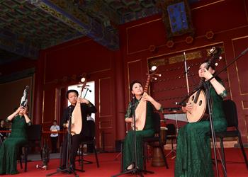 中國廣播民族樂團奏響紫禁城