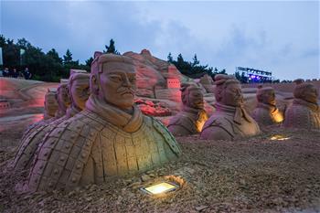 舟山国际沙雕节开幕