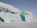 南极洲巨型蓝冰