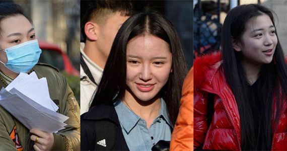 2015高校艺考大幕开启 美女云集