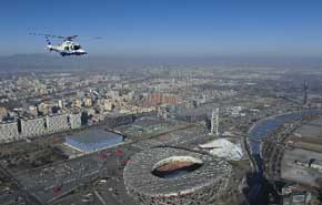 航拍除夕的北京：威严中显活力