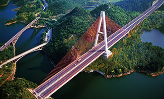 多彩贵州&mdash;&mdash;红枫湖大桥
