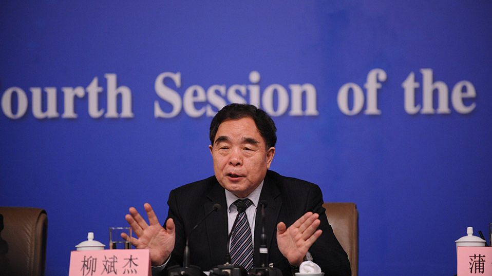 柳斌杰答记者问