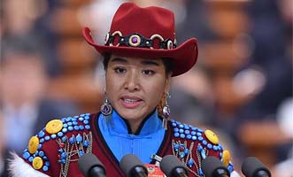 茸芭莘那委员发言