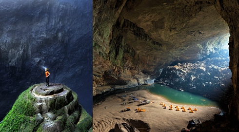 探秘越南世界最大洞穴 內高超過40層大樓
