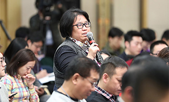 中國婦女報記者提問