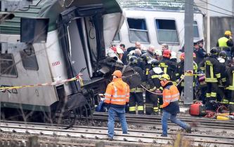 意大利北部一列車出軌致4人死亡