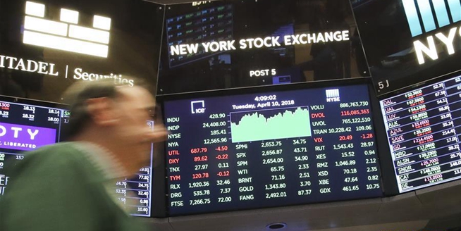 纽约股市三大股指10日收盘上涨