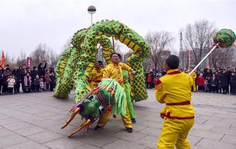 河北阜城：花会展演闹元宵