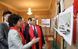 朝鲜总理前来中国大使馆共庆元宵节