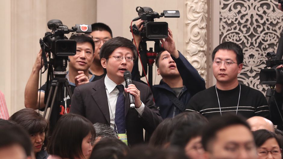 香港大公文汇传媒集团记者提问