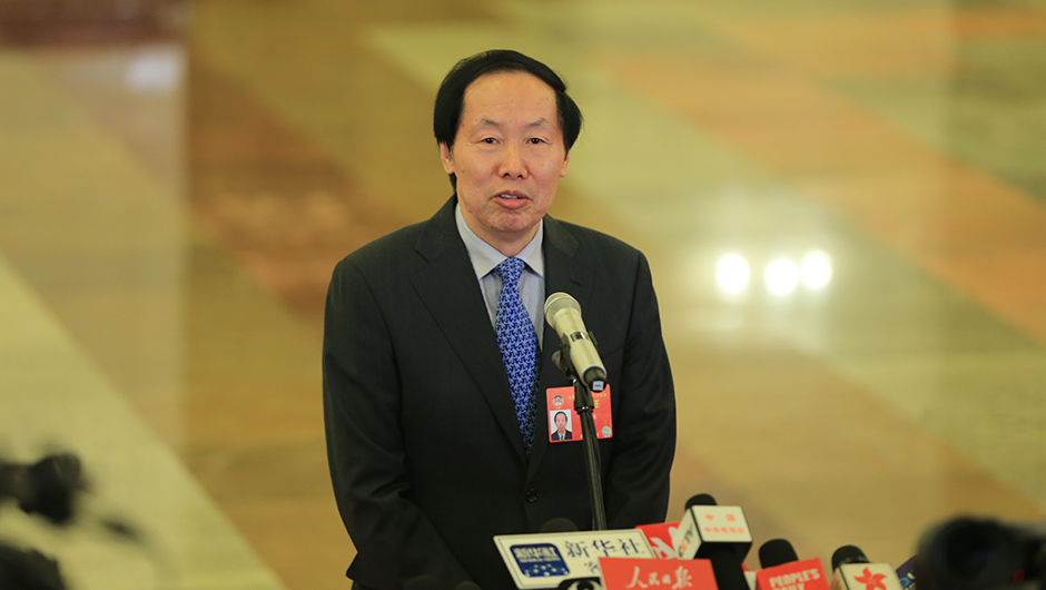 国家文物局局长刘玉珠接受采访