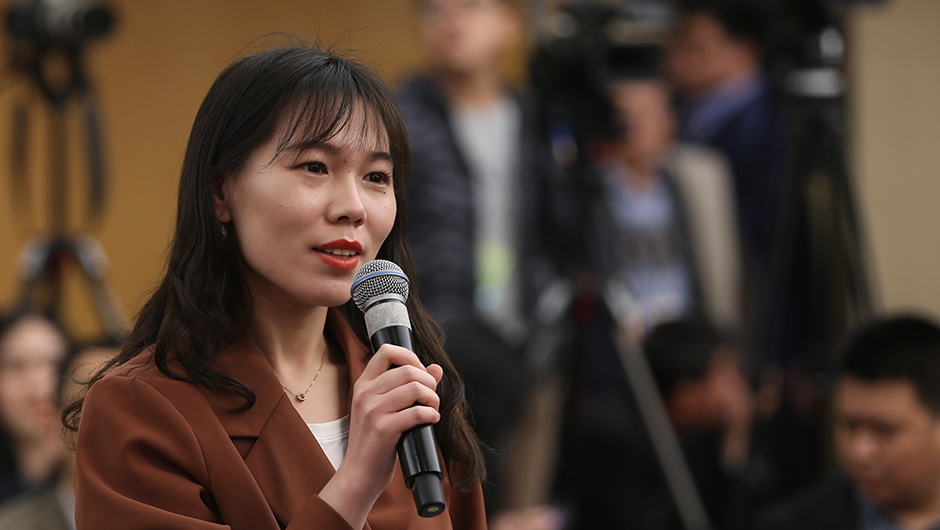 中国外文局中国网记者提问