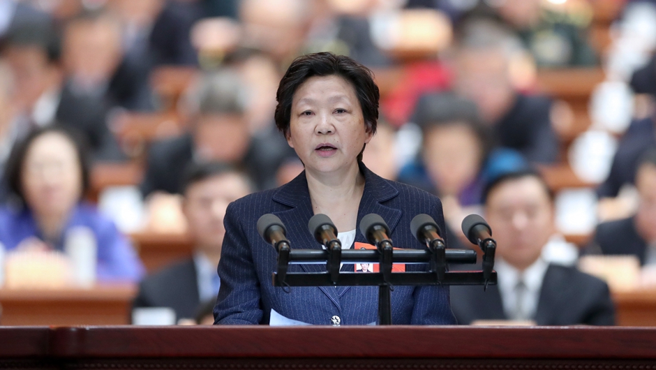 全国政协人口资源环境委员会副主任,九三学社中央副主席 印红