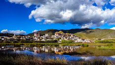 澄凈天幕雲飛揚 香格裏拉送你&ldquo;最美雲圖&rdquo;