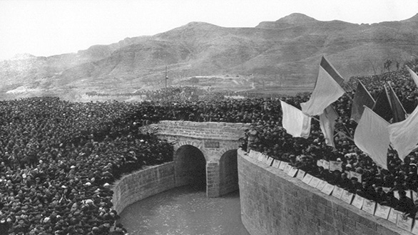 红旗渠建设者：精神旗帜飘扬太行山巅