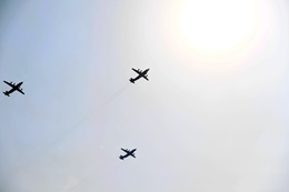 支援保障机梯队:特种机首次亮相国庆阅兵