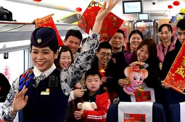 &ldquo;00後&rdquo;乘務員的首個春運