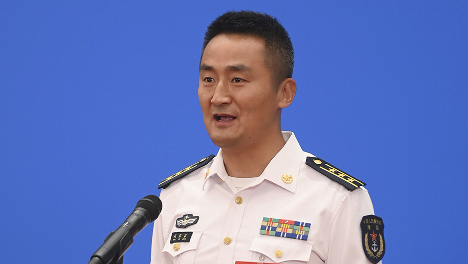 全国人大代表赵岩泉通过网络视频方式接受采访