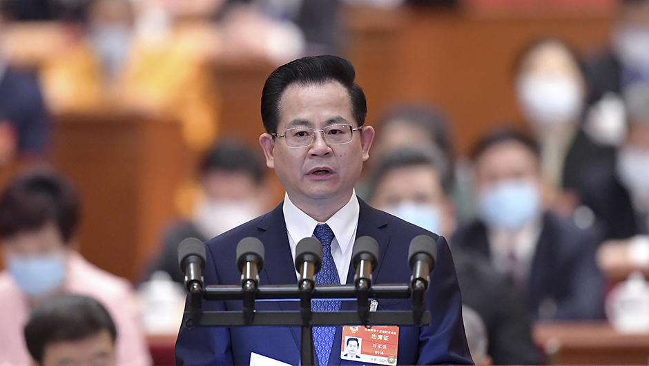 刘家强委员代表民革中央作大会发言